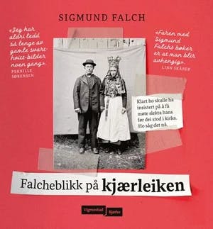 Omslag: "Falcheblikk på kjærleiken" av Sigmund Falch