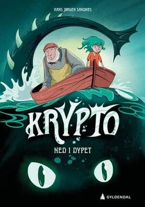 Omslag: "Ned i dypet" av Hans Jørgen Sandnes