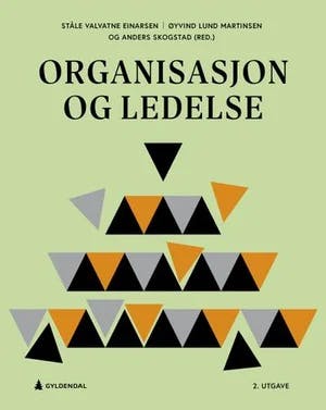 Omslag: "Organisasjon og ledelse" av Ståle V. Einarsen