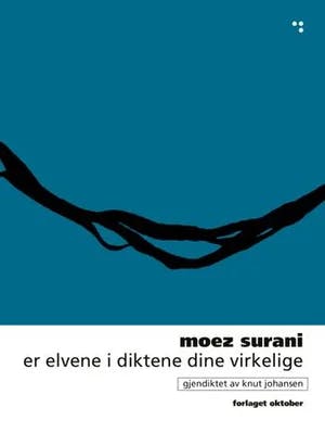 Omslag: "Er elvene i diktene dine virkelige" av Moez Surani