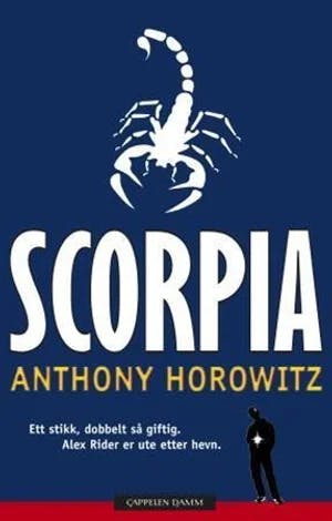Omslag: "Scorpia" av Anthony Horowitz