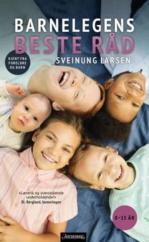 Omslag: "Barnelegens beste råd" av Sveinung Larsen