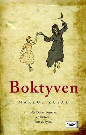 Omslag: "Boktyven" av Markus Zusak