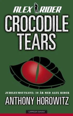 Omslag: "Crocodile tears" av Anthony Horowitz
