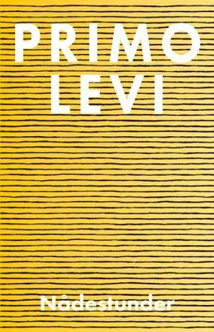 Omslag: "Nådestunder" av Primo Levi