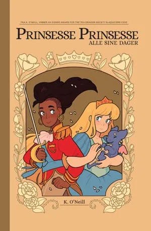 Omslag: "Prinsesse prinsesse alle sine dager" av Katie O'Neill