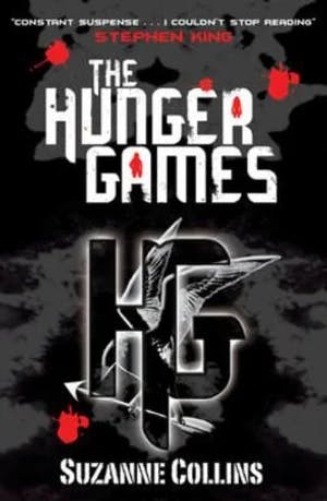 Omslag: "The hunger games" av Suzanne Collins