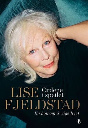 Omslag: "Ordene i speilet" av Lise Fjeldstad