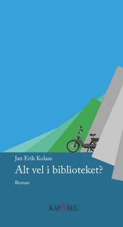 Omslag: "Alt vel i biblioteket?" av Jan Erik Kolaas