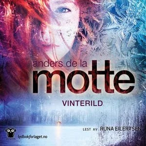 Omslag: "Vinterild" av Anders De la Motte